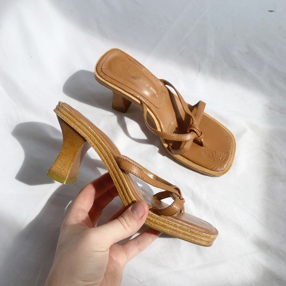 Y2K no boundaries Shayla Chunky Sandal Heels 6 - Picture 3 of 7